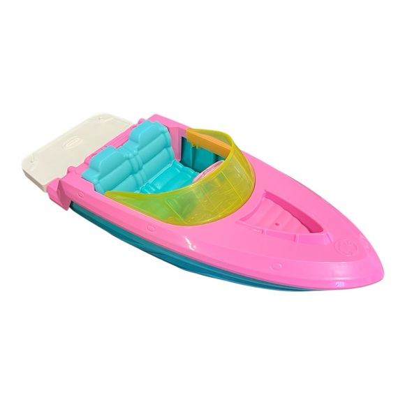 2020 Mattel Barbie Pink and Blue Boat - Picture 3 of 7
